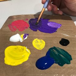 What to use as on sale a paint palette