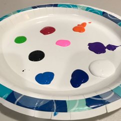 Paint shop palette plates